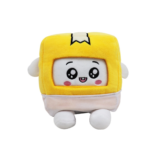 Boxy Foxy Rocky Plush Toy Cartoon Robot Shark Milk Bottle Plush Doll Anime Kawaii Plushie Pillow Kids Gift S15
