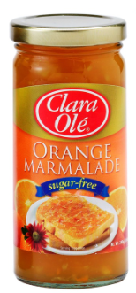 Clara Olé Sugar-Free Orange Marmalade 240g