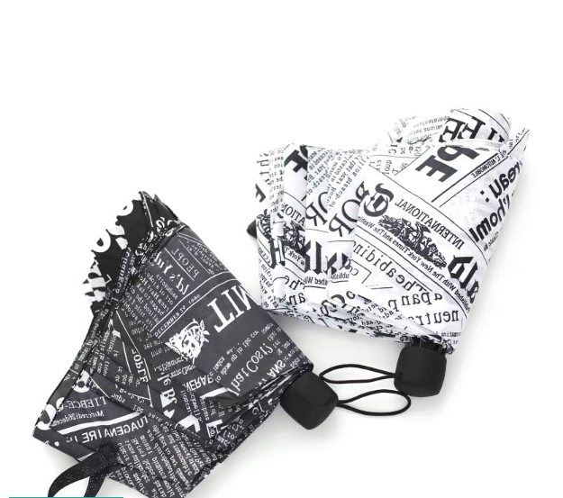 FOLDING Umbrella Automatic Newspaper Style Fashion Design Good Quality with Sun Protection