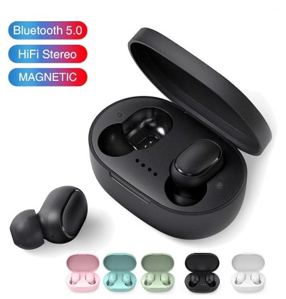 A6s Pro Earphone 5.0 Wireless Bluetooth Earphones Headset Noise Canceling