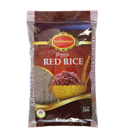 Goldmine Organic Red Rice 2KG