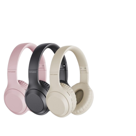 Rock Space O2 Wireless Headphones Foldable Bluetooth Headset with Built-in Microphone Headphone