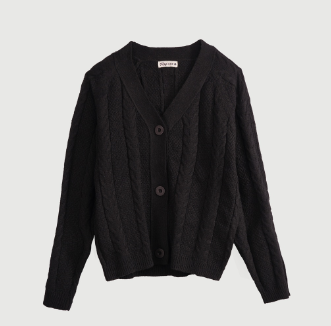 RRJ Ladies Basic Jacket Regular Fitting for Women Trendy Fashion Comfortable 116652 (Black)