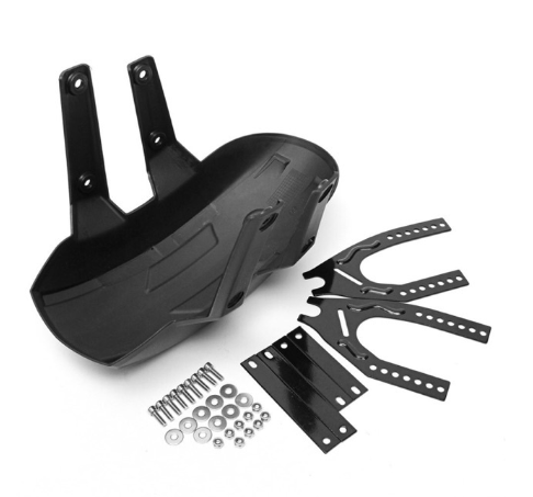 Motorcycle Rear Mudguard Rear Wheel Cover Splash Plate Motorcycle Protective Baffle Universal