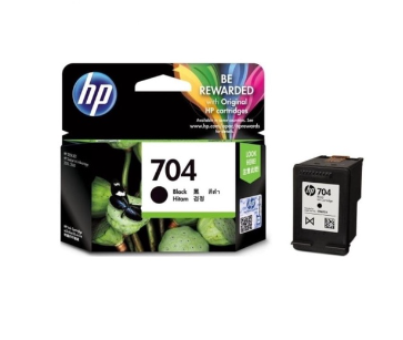 Hewlett Packard Ink Cartridge 704 Black Cn692Aa