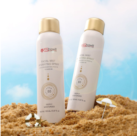 Shawill Facial Mist Hydrating Spray with Vitamin B5 Makeup Setting Spray Deeply Moisturizing 150ml