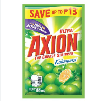 Axion Dishwashing Liquid Kalamansi 190ml Sachet