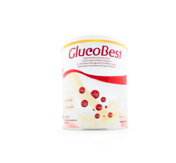 Glucobest Vanilla Milk for Diabetic Adult Nutrition 800g