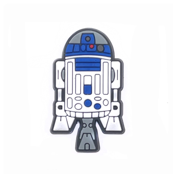 Cartoon Baby Yoda Croc Jibbitz Alien Croc Jibbits Robot Shoe Charms Pin Star Wars Jibits Crocks for Women Shoes Accessories Decoration 015