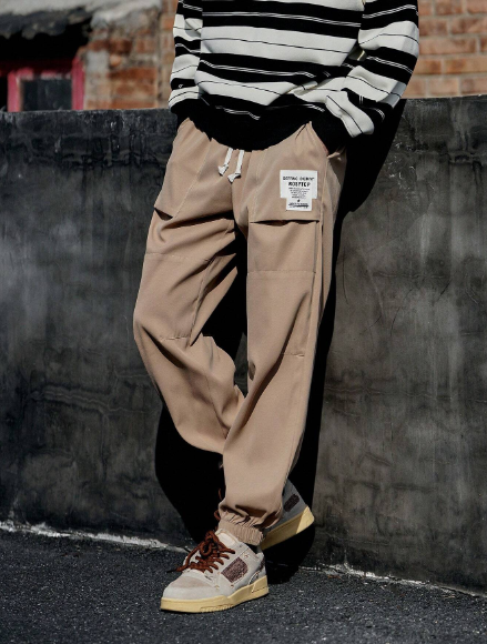 Manfinity Hypemode Men's Slim Fit Cargo Jogger Pants With Patch