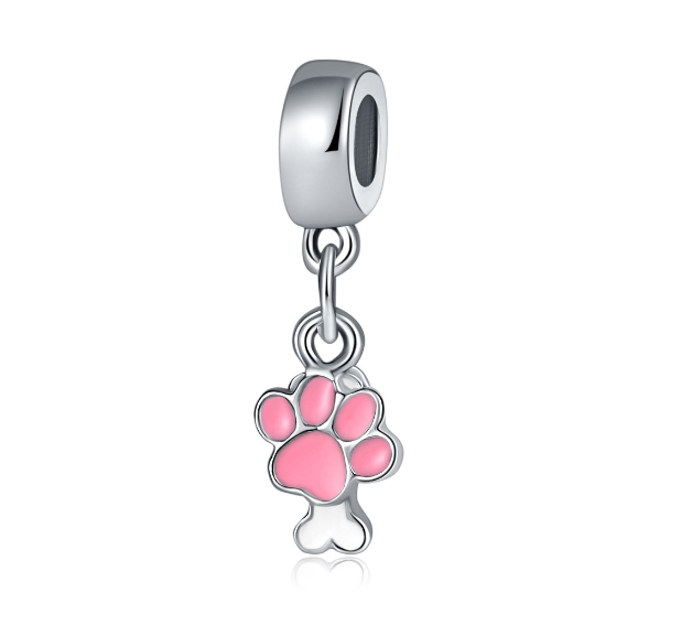 2023 New 925 Silver Pandora Charms Heart Love Family Bracelet Pendant Charm Jewelry S23