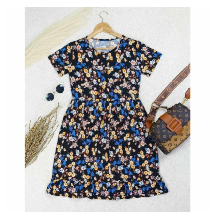 Maternity Bella Babydoll Dress (Med to L) MD8