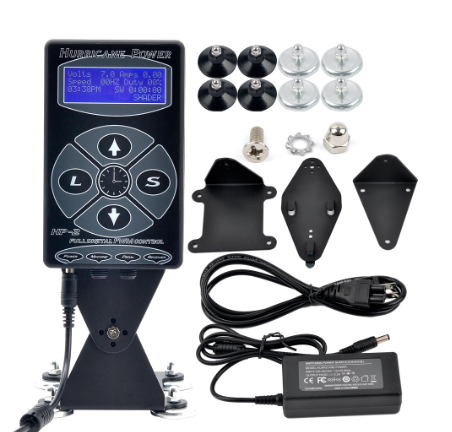 Tattoo Power Supply Professional Tattoo Hurricane HP-2 Digital LCD Display Power Supply Machines
