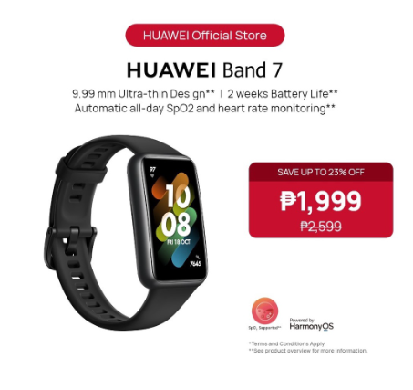 HUAWEI Band 7 Smartwatch | 1.47" FullView Screen | 14 Days Battery Life