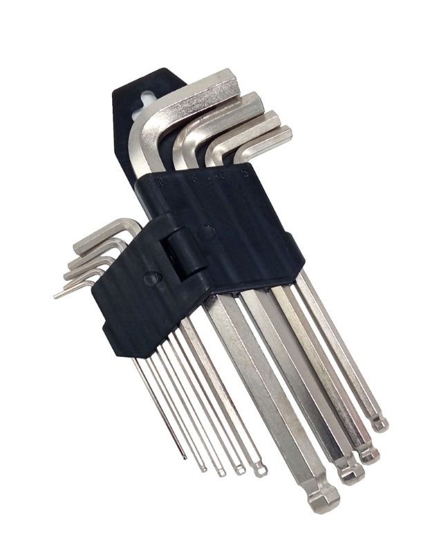 Standard Allen Wrench High Quality (9Pcs)