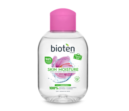 BIOTEN Skin Moisture Micellar Water For Face Eyes and Lips Dry Sensitive Skin 100ML