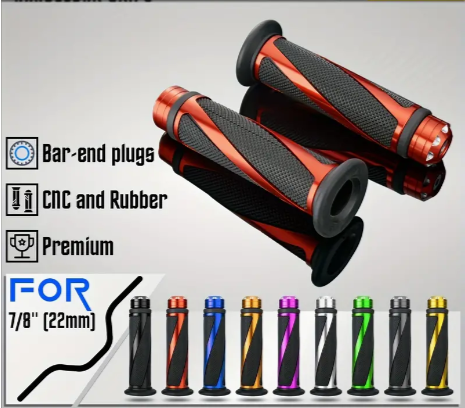 Motorcycle Handlebars Modified For 22mm Caliber 7/8" Handlebars Universal Comfortable Durable Motorcycle Handlebar Accessories