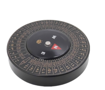 Muslim Qibla Compass Kiblat Haji Umrah Pocket Sized Compass Direction