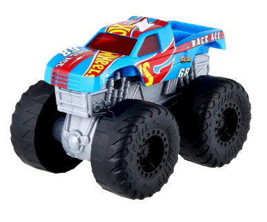 Hot Wheels Roarin Wreckers Monster Truck Race Ace Die-cast