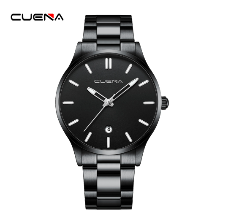 Men's Watches CUENA Original Authentic Fashion Brand Simple Casual Business Sports Quartz Analog Waterproof 6100 m06