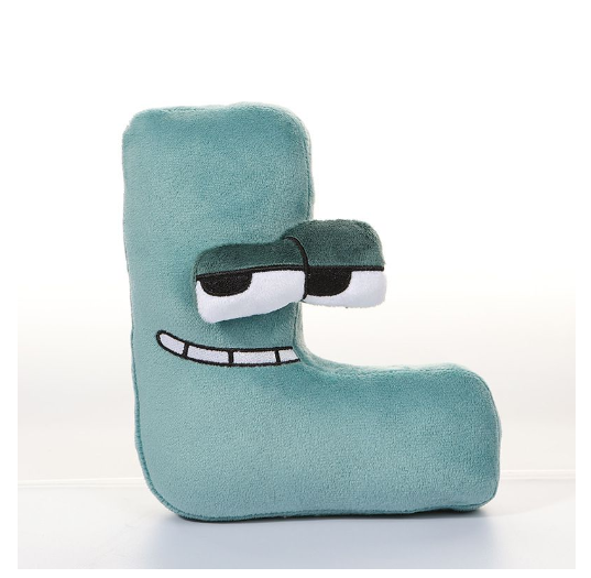 26 PCS Alphabet Lore Plush Toy Stuffed Doll Preschool Educational English ABC Letter Toy Kids Birthday Party Christmas Gift L