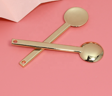 Skincare Zinc Alloy Facial Eye Cream Scoop Mini Stick Metal Makeup Spatula Beauty Facial Cosmetic Round Spoon