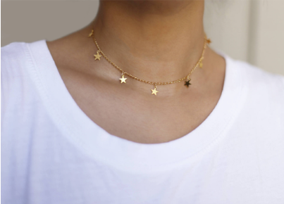 Fashion Star Necklace Clavicle Chain Necklace