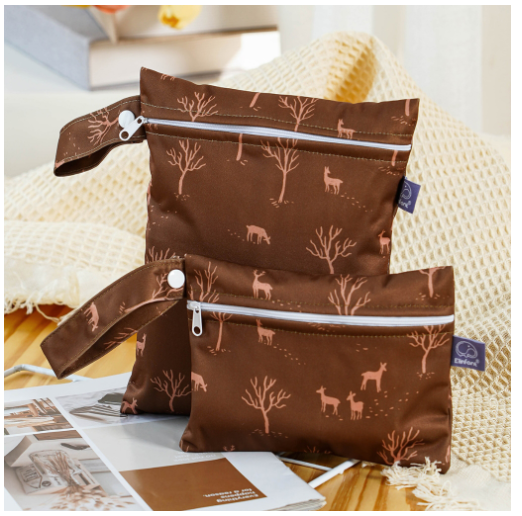 Reusable Waterproof Wet Bag Perfect For Cloth Diapers Breast Pump Parts Beach Pool Gym Stroller C1