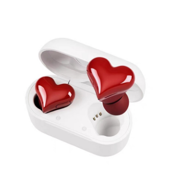 Japanese Heartbuds Original TWS Bluetooth Earphones Low-Latency Women Heart-Shaped Noise-Cancelling Wireless