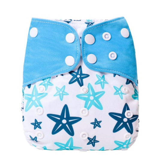 Ready Stocks Waterproof Reusable Digital Printed One Size Pocket Cloth Diaper CD6