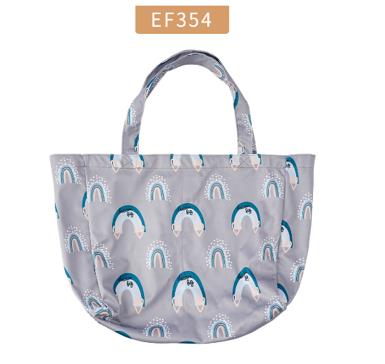 Happyflute Waterproof Diaper Bag Organizer Reusable Cloth Bag Mummy Storage Nappy Bag for Disposable Diaper And Clothing 1