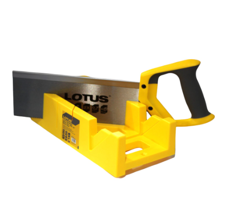 Lotus Miter Box W/12" Back Saw LTHT1200MBX - Hand Tools