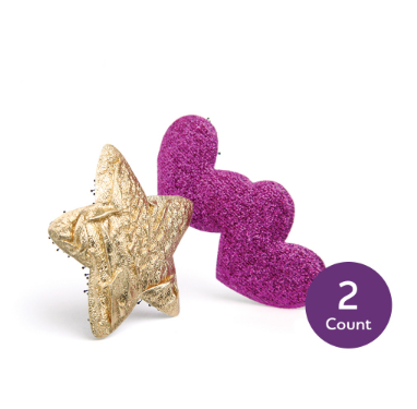 Goody Softies Hair Barrettes, 2ct