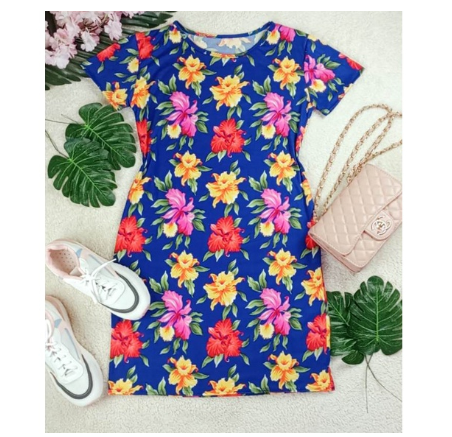 Maternity Taytay Supplier Maternity Dress (Floral) MD1