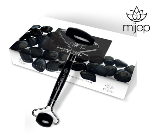 Mijep Black Obsidian Face Roller