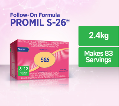 Wyeth Nutrition S-26 6-12 months 2.4kg