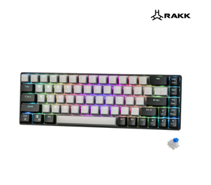 RAKK DIWA Mechanical Gaming Keyboard  Outemu Blue or Red Hotswap  68 Keys