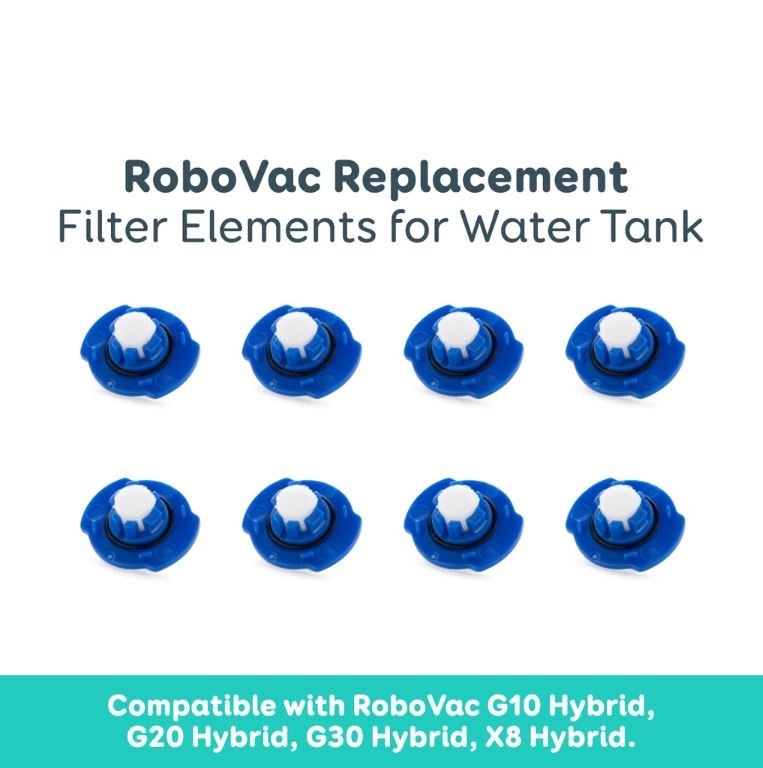 eufy by Anker RoboVac Replacement Filter Elements for Water Tank, for eufy RoboVac G10, G30, X8