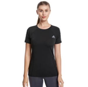 AD810# Lady's Sports Drifit T-Shirt Short Sleeve Athletic Dry Fit Shirt Yoga Running Shirt