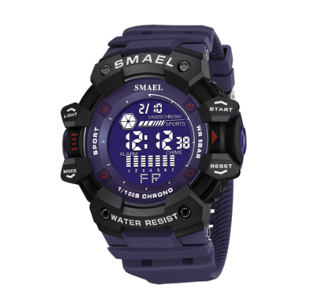 SMAEL 8050 Top Brand Men Digital Watches Fashion Outdoor Sport Watch Waterproof Multifunctional Electronic Wristwatch LED Stopwatch M09