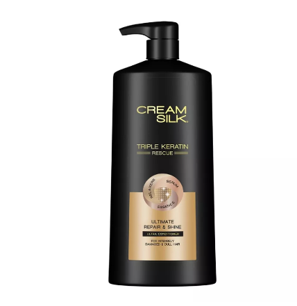 Creamsilk Triple Keratin Rescue Conditioner Ultimate Repair & Shine 900ML