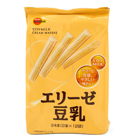 Bourbon Soy Milk Cream Wafer 24's