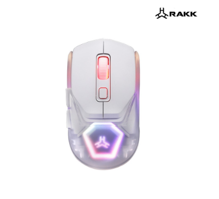 Rakk Balhin Trimode 3335 Sensor TRI MODE BT + 2.4G + WIRED KAILH GM 8.0 CLICKERS RGB Gaming Mouse