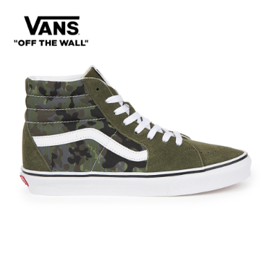 Vans Sk8-Hi Rain Camo Green/Multi For Unisex