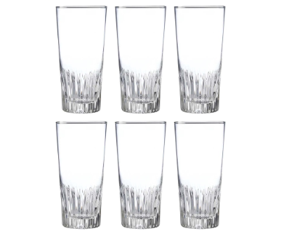 Scotland 6pcs 33cl High ball Tumbler Water Drinking Glass Set