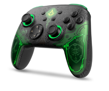 IINE Falcon Zelda Pro Controller Wake Up Support NFC Amiibo Compatible Nintendo Switch/Switch OLED/PC Steam