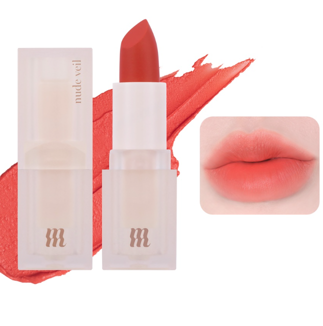 Merzy Nude Veil Lipstick NV3 Stunning Moments