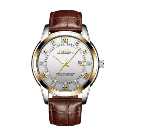 Binbond Original Luxury Watch Men's Calendar Fashion Casual Fashion Business Ultra-Thin Waterproof Men's Watch M2