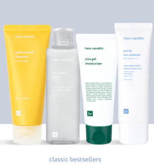 Face Republic Classic Best Sellers (For Skincare beginners)