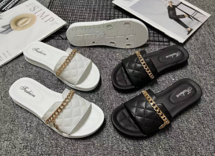 Korean Flat Sandals Slippers For Women Slide